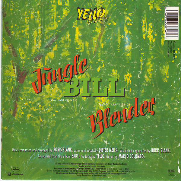 Yello - Jungle Bill (7