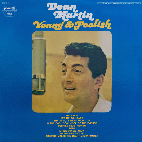 Dean Martin - Young & Foolish (LP, Comp, Ele)