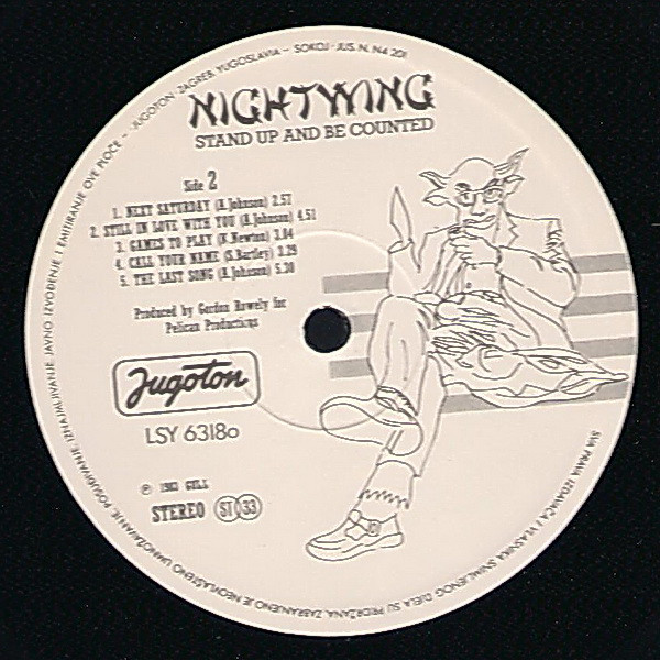 Nightwing - Stand Up And Be Counted (LP, Album)