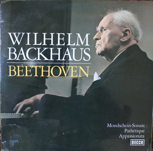 Wilhelm Backhaus, Beethoven* - Wilhelm Backhaus Spielt Beethoven (LP, Gat)