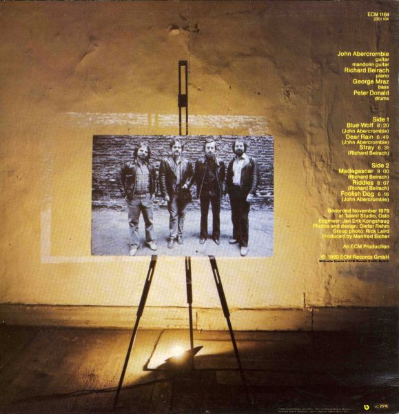 Abercrombie Quartet* - Abercrombie Quartet (LP, Album)