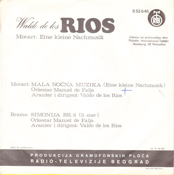 Waldo De Los Rios - Mala Noćna Muzika (7