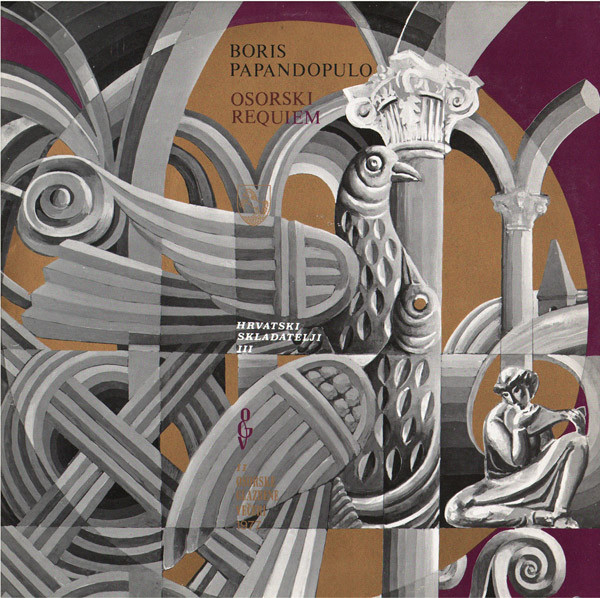 Boris Papandopulo - Osorski Requiem (2xLP, Album, Gat)