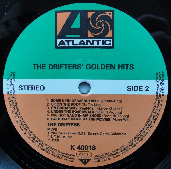The Drifters - The Drifters' Golden Hits (LP, Comp, RE)