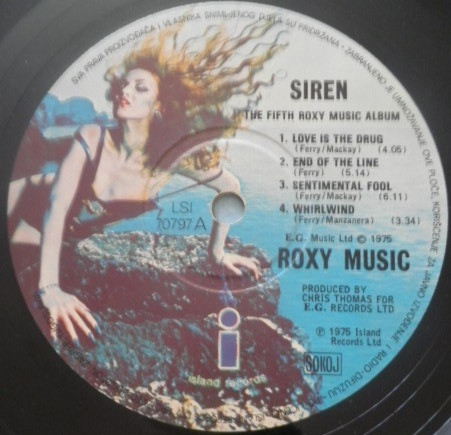 Roxy Music - Siren (LP, Album)