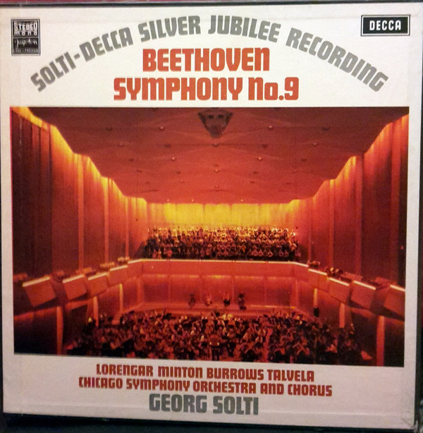 Beethoven*, Georg Solti - (Solti-Decca Silver Jubilee Recording) Symphony No. 9 (2xLP)