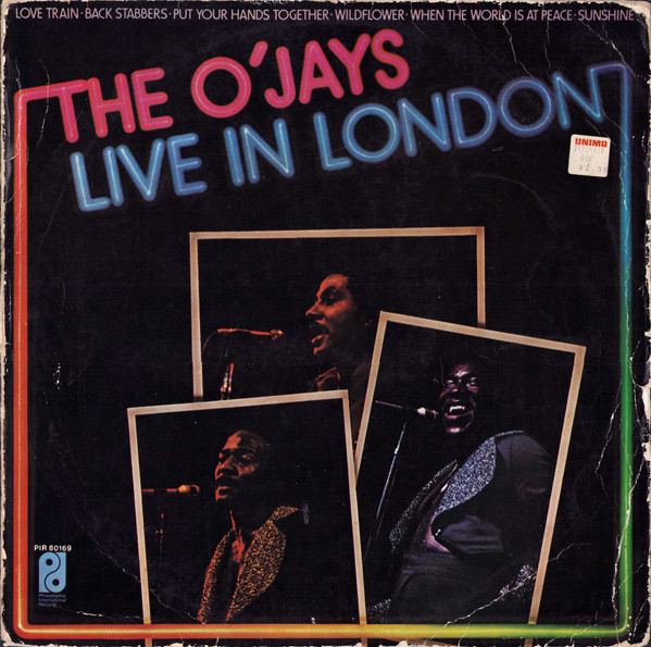 The O'Jays - The O'Jays Live In London (LP, Album)