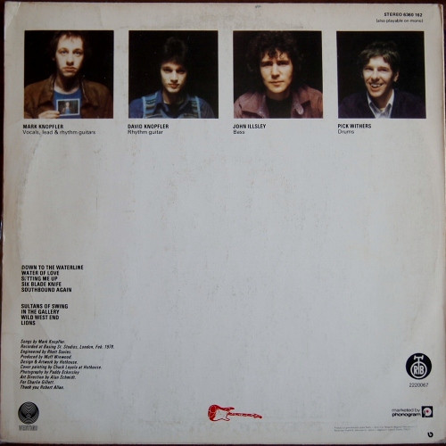 Dire Straits - Dire Straits (LP, Album, RE)