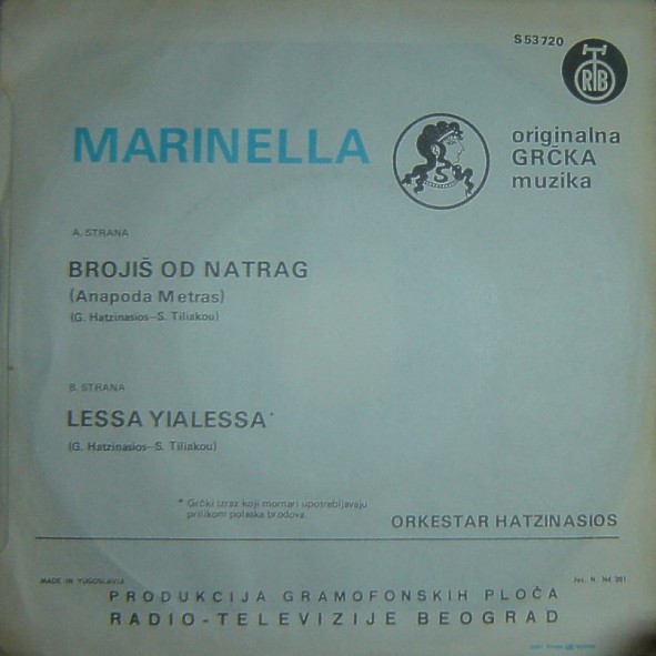 Marinella* - Brojiš Od Natrag (7
