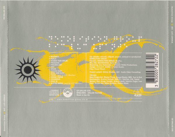 Demolition Group - Bič Luč+Upanje (CD, Album)