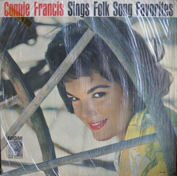 Connie Francis - Sings Folk Song Favorites (LP, Album, Mono, MGM)