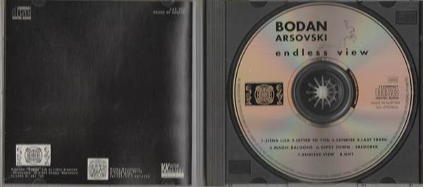 Bodan Arsovski - Endless View (CD, Album, RE)