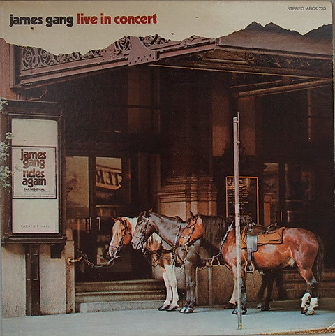 James Gang - Live In Concert (LP, Album, RP)