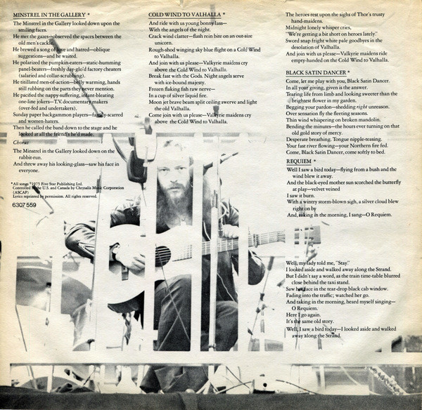 Jethro Tull - Minstrel In The Gallery (LP, Album)