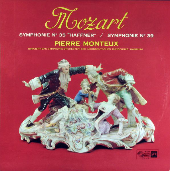 Mozart* — Symphonie-Orchester Des Norddeutschen Rundfunks, Hamburg* / Pierre Monteux - Symphony No. 35 