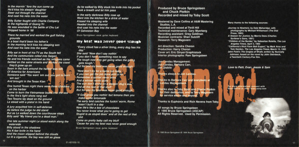 Bruce Springsteen - The Ghost Of Tom Joad (CD, Album)