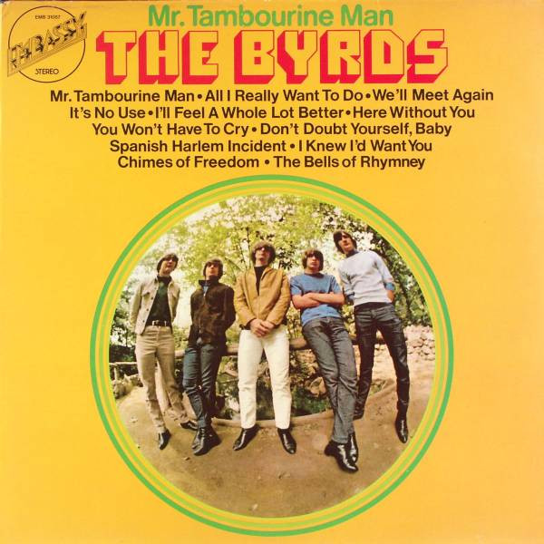 The Byrds - Mr. Tambourine Man (LP, Album, RE, Blu)
