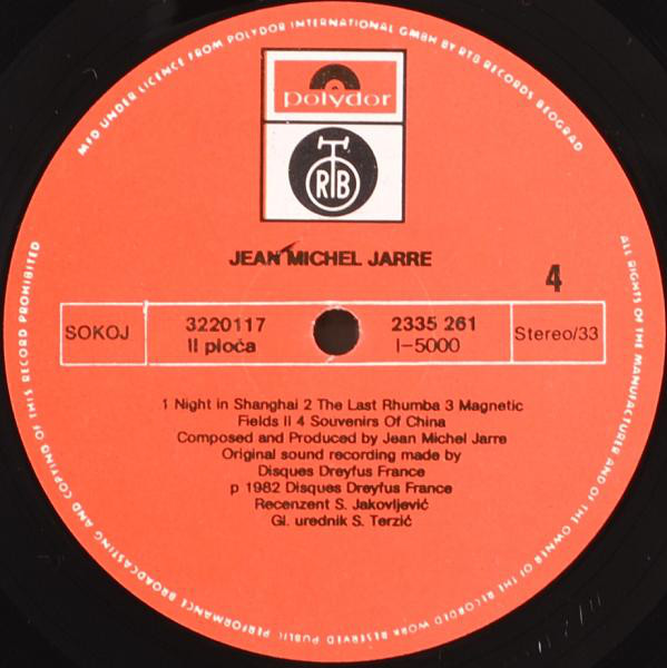 Jean-Michel Jarre - The Concerts In China (2xLP, Album, Gat)