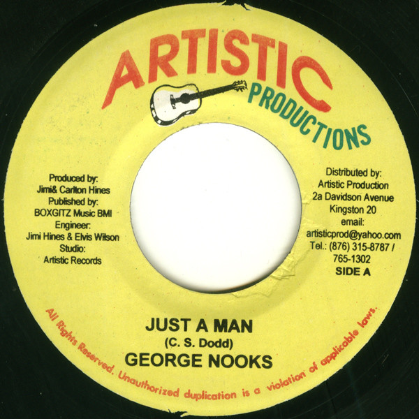 George Nooks / Mesha - Just A Man / Can't Live For Yourself (7