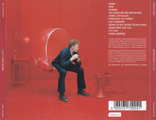 Simply Red - Home (CD, Album)