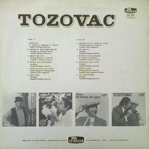 Tozovac - Tozovac (LP, Comp)