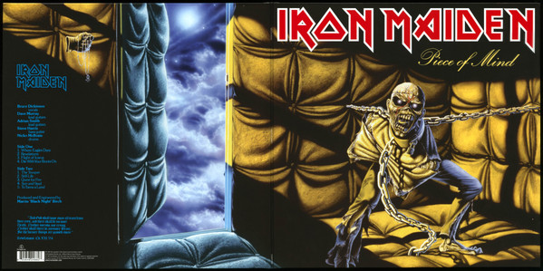 Iron Maiden - Piece Of Mind (LP, Album, RE, RM, 180)