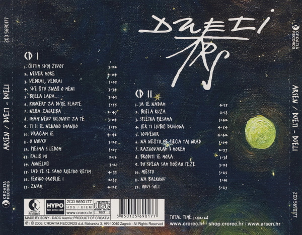 Arsen Dedić - Dueti - Dueli (2xCD, Comp)