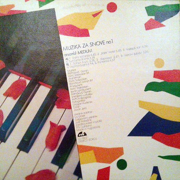 Ansambl Medium - Muzika Za Snove No. 1 (LP, Album)