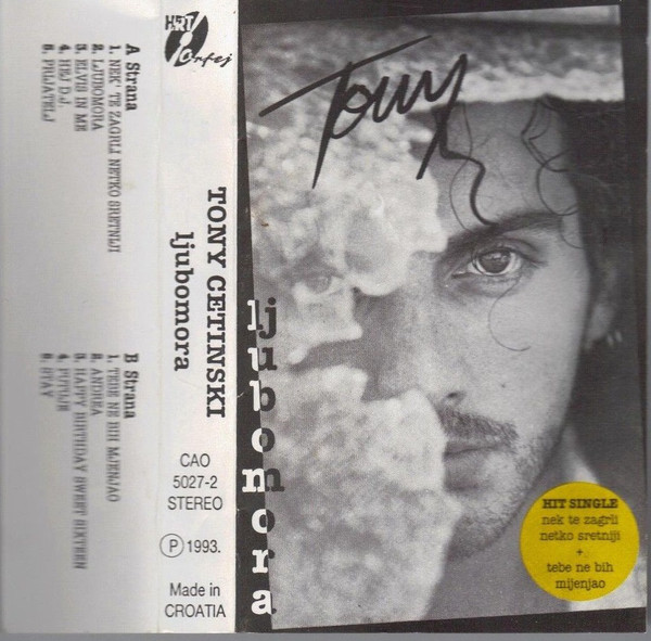 Tony Cetinski - Ljubomora (Cass, Album)