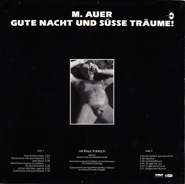 M. Auer* - Gute Nacht Und Süsse Träume! (LP, Album)