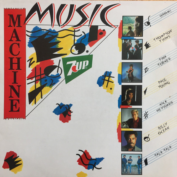 Various - Music Machine - 7Up (LP, Comp, Promo)