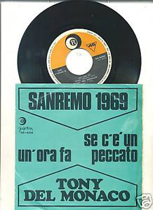 Tony Del Monaco - Un'Ora Fa (Sanremo 1969) (7