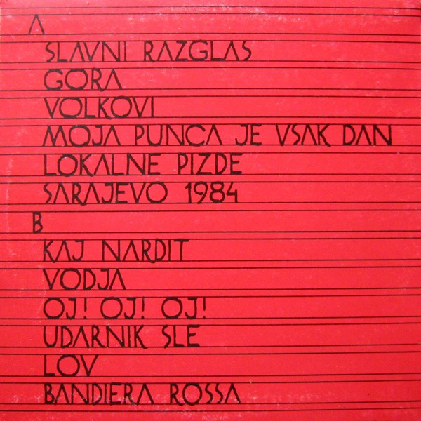 Pankrti - Rdeči Album (LP, Album)