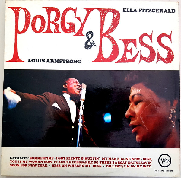 Ella Fitzgerald, Louis Armstrong - Porgy And Bess (LP, Album, RE)
