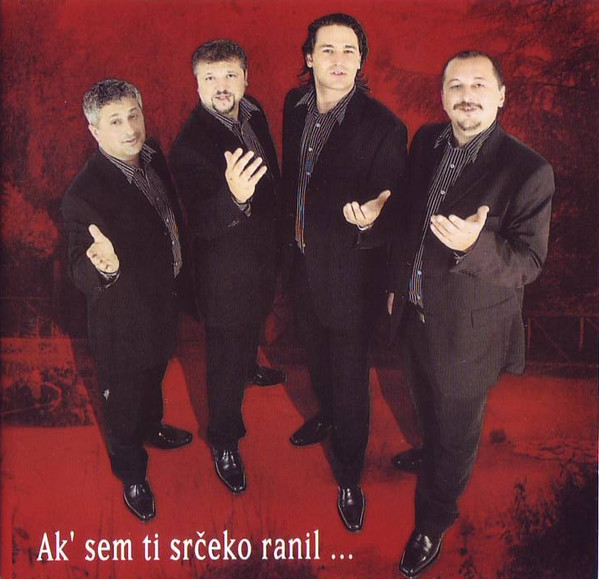 Kvartet Gubec - Ak' Sem Ti Srčeko Ranil ... (CD, Album)
