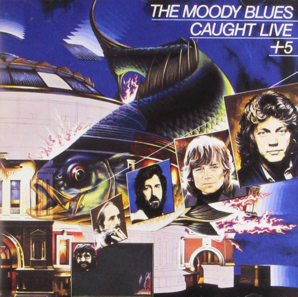 The Moody Blues - Caught Live +5 (2xLP, Album, Bes)