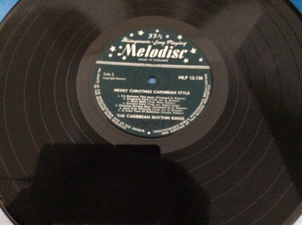 The Caribbean Rhythm Kings - Merry Christmas Caribbean Style (LP, Mono)