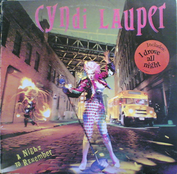 Cyndi Lauper - A Night To Remember (LP, Album)
