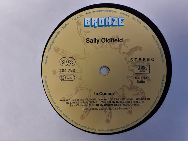 Sally Oldfield - In Concert (LP, Album)