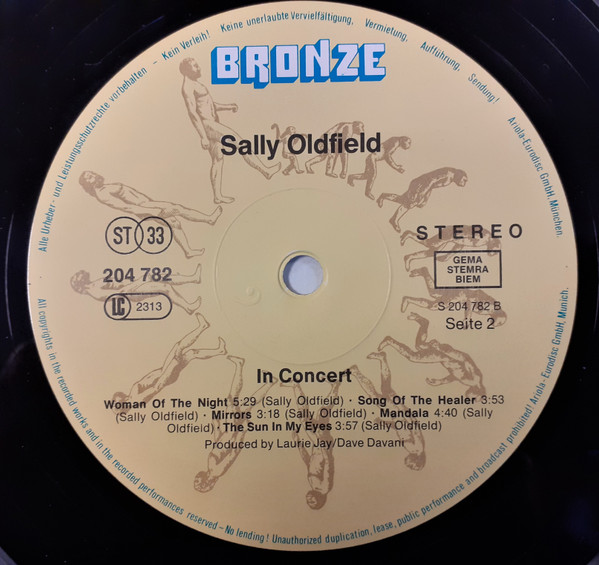 Sally Oldfield - In Concert (LP, Album)